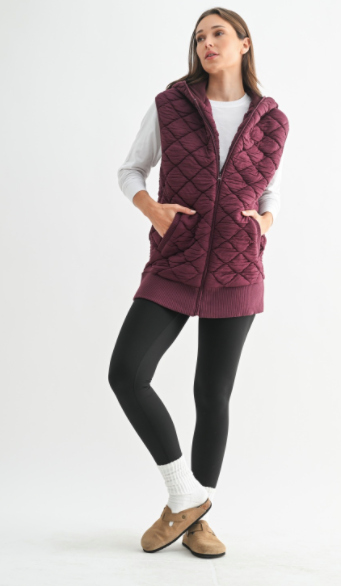 Qulited Vest | 4 colours