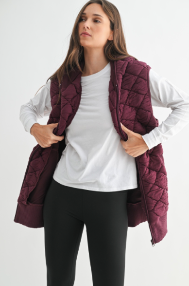 Qulited Vest | 4 colours