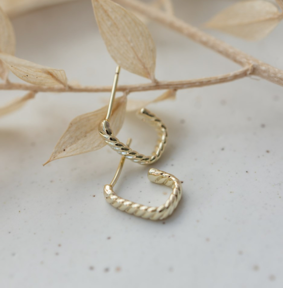 Braided Mini Hoop