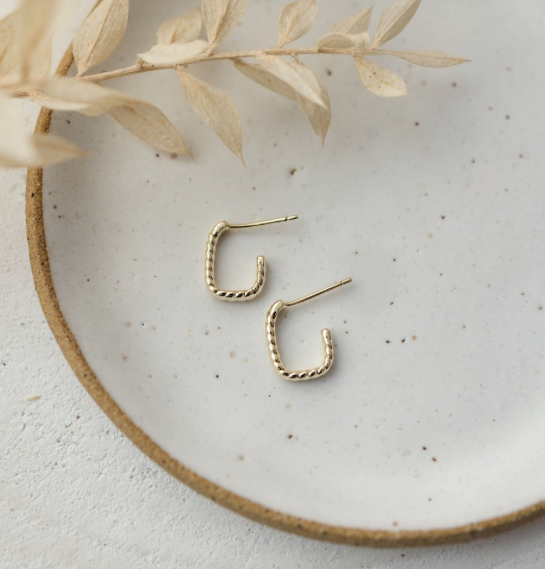 Braided Mini Hoop