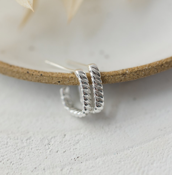Braided Mini Hoop