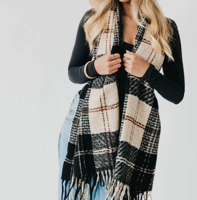 Penny Plaid Scarf