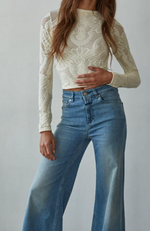 Jacquard Mesh Top | 4 colours