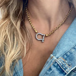 Stainless Rope Buckle Necklace