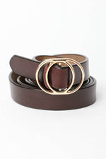 Double Ring Cinch Belt | 4 colours