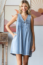Pleated Dixie Dress