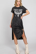 Free Bird Tshirt Dress