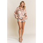 Horsey Time Button Up