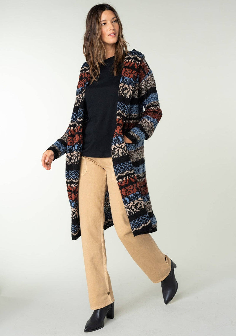 Deep Hues Cardigan