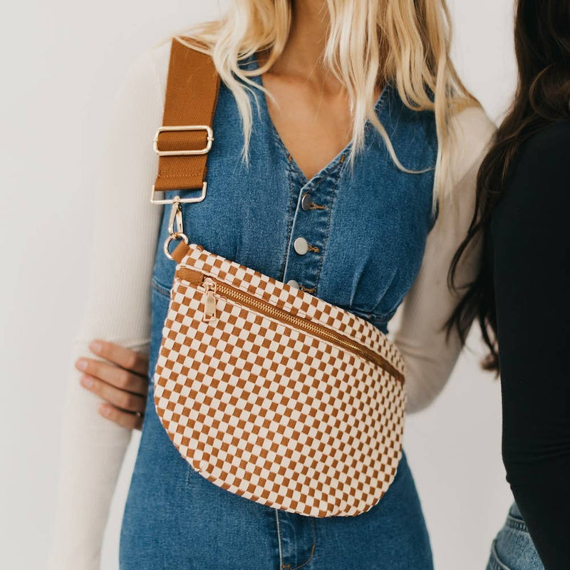 Checkered Westlyn Bum Bag | 3 colours