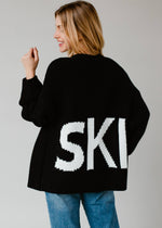 Ski Time Cardi | Black