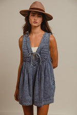 Pintuck Romper