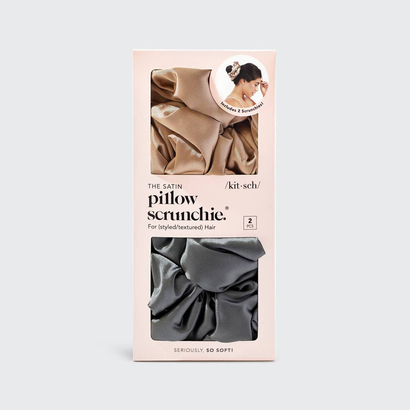 Satin Sleep Pillow Scrunchies 2 pack