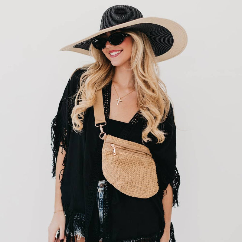 Raffia Bum Bag | 3 colours