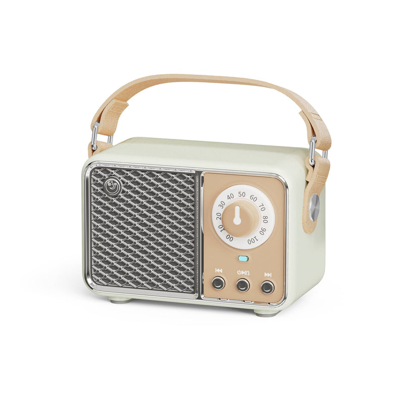 Retro Mini Wireless Speaker | Tan