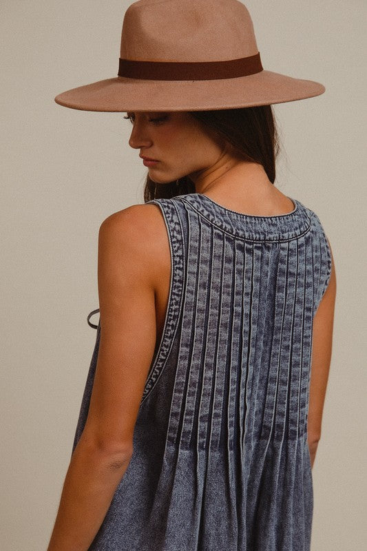 Pintuck Romper