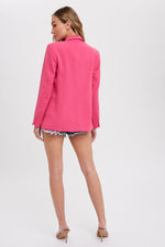 The Classic Blazer | Hot Pink