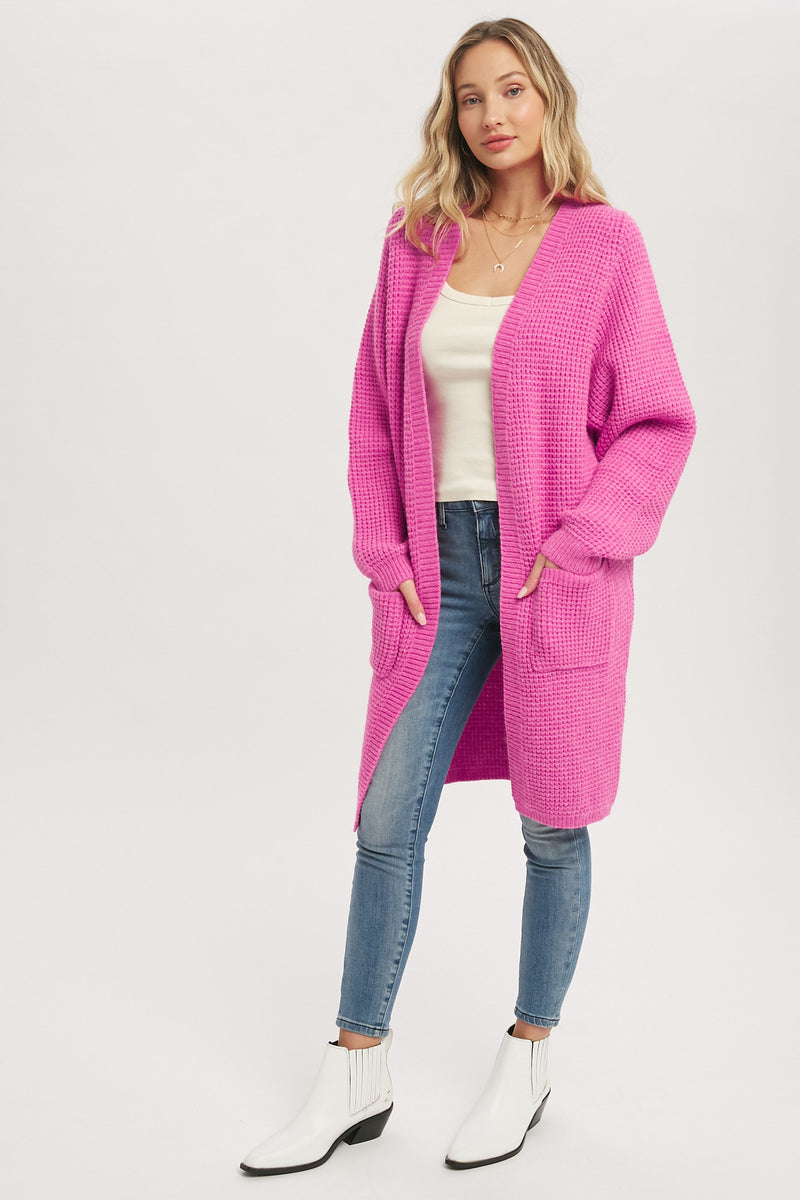 Waffle Knit Cardi | 5 colours
