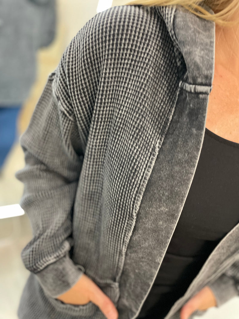 The Waffle Cardi (2 colours)