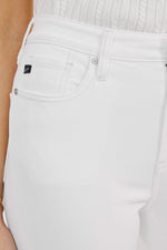 Sally Straight Leg White denim