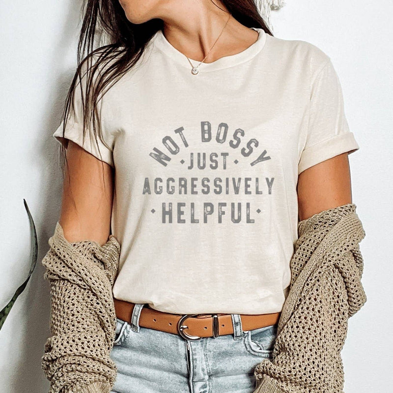 Not Bossy Tee | 4 colours